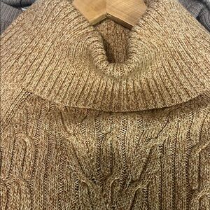 Talbots Women's Tan Knit Sweater